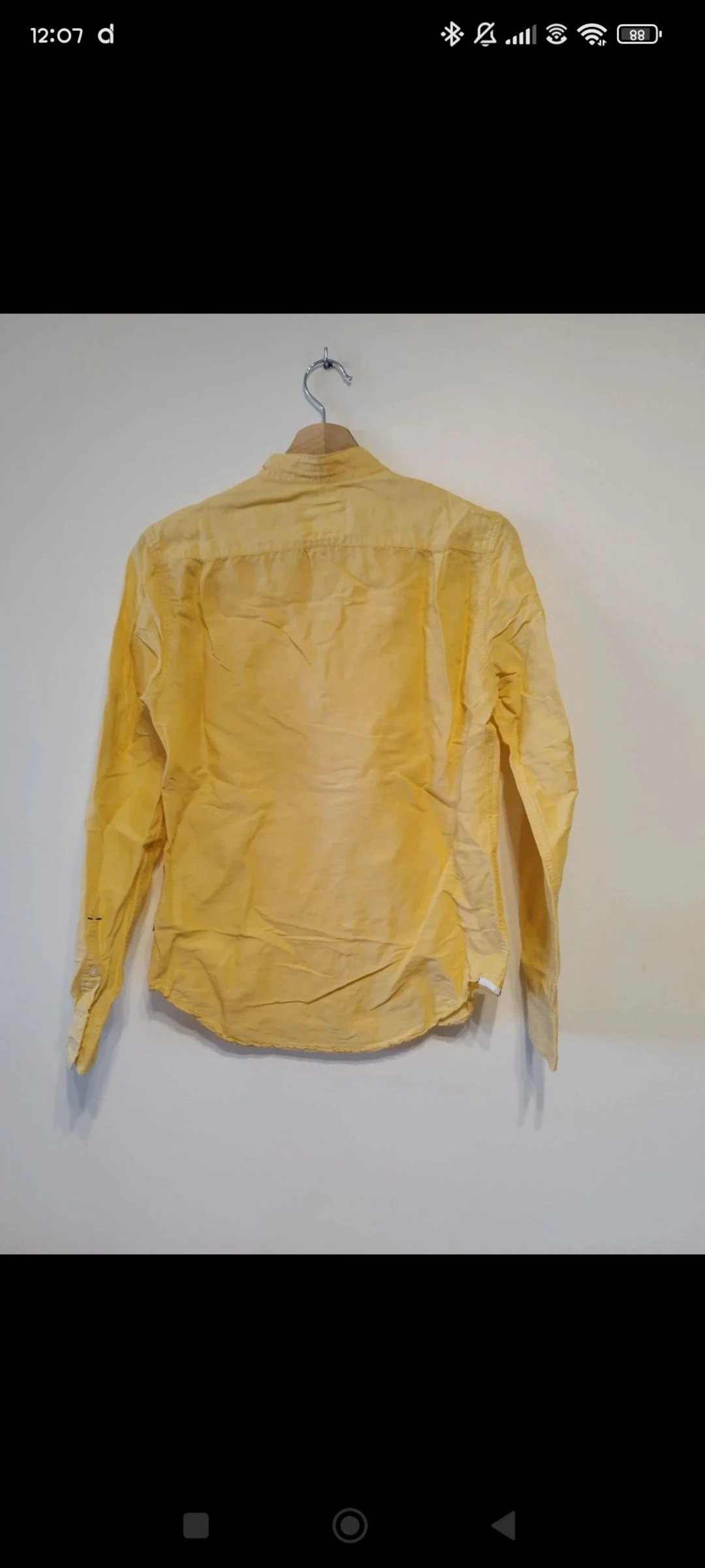 Yellow Levi's shirt size S – photo 2